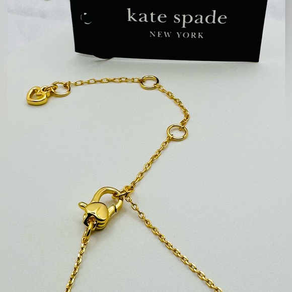 KATE SPADE 🌈 Rainbow Joy Charm Necklace NWT W/ Dust Bag - Picture 3 of 7